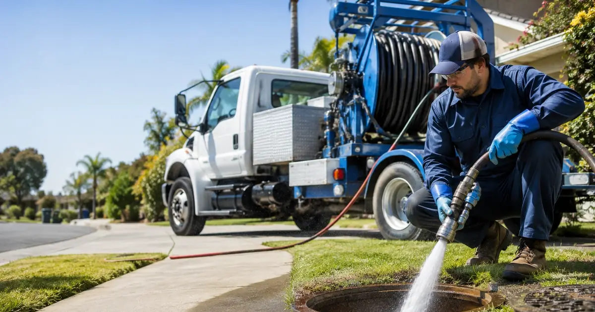 Hydro jet sewer cleaning Strathmore