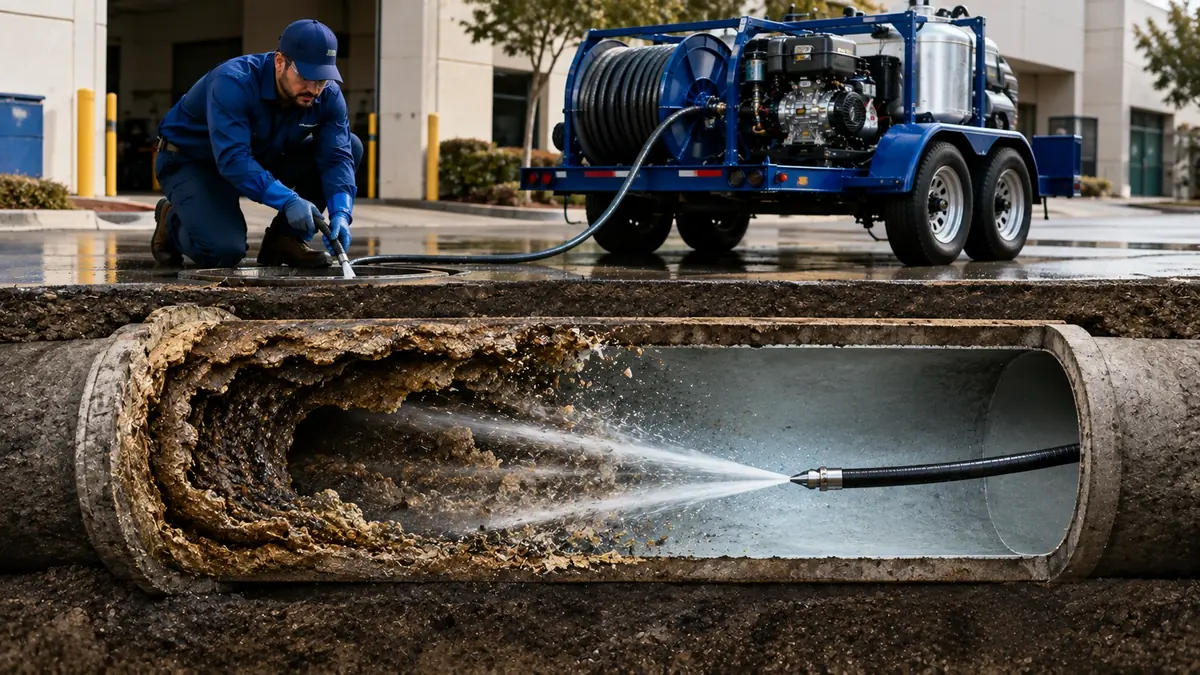 Sewer Pipe Descaling in Strathmore